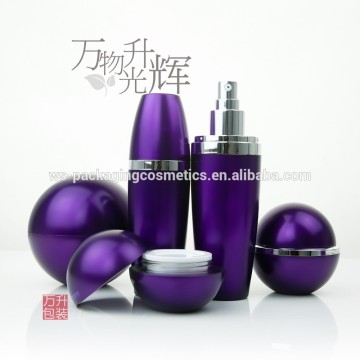 Acrylic Ball Plastic Purple Container
