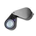 Loupe pliante à LED de poche Loupe