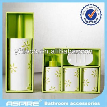 houseware new design polyresin bath accessories