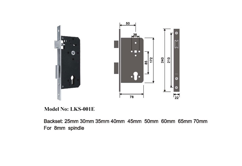 Classic Mortise Locks for Interior Doors