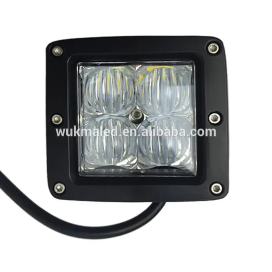 Factory Wholesale Price 3" 16w 5D Reflector Led Pods Flood spot Led pods 5D led work light 4x4 Offroad ATV UTV