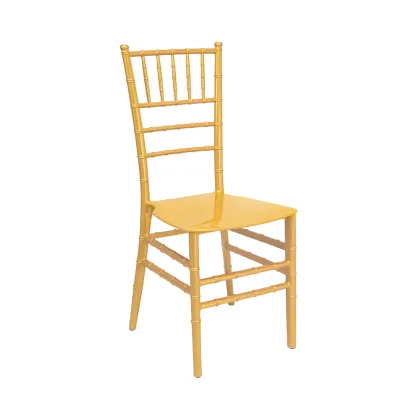 Wholesale Plastic Event Tiffany Chairs Wedding Chiavari Chair Gold
