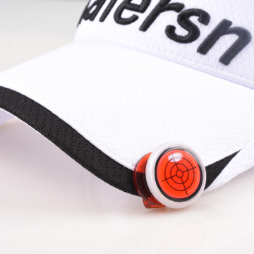 High-Quality 30MM Plastic Golf Ball Markers with Magnetized Cap Clips - Assorted Colorful Golf Accessories