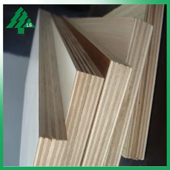 White Melamine Overlay Laminate Faced Plywood