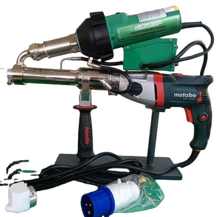 Hand Extruder PF610A HDPE PE Extruder Welding Gun - Plastic Extrusion Welding Machine