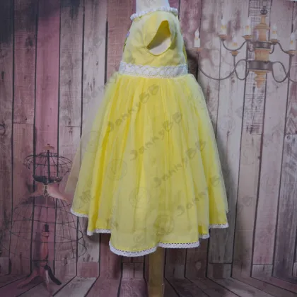 Wholesale little girls gauze princess dress