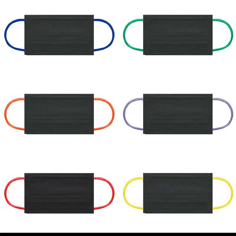 Pure Color Disposable Masks Are Available In Multiple Colors3
