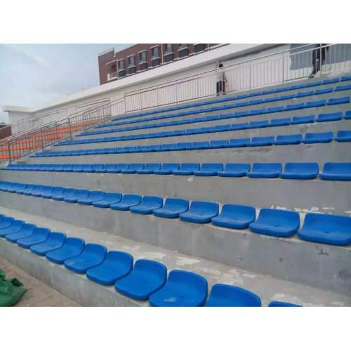 Low backrest seat for stadium