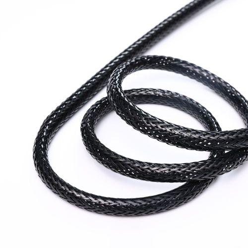 Flat Yarn Braided Cable Mesh Sleeve