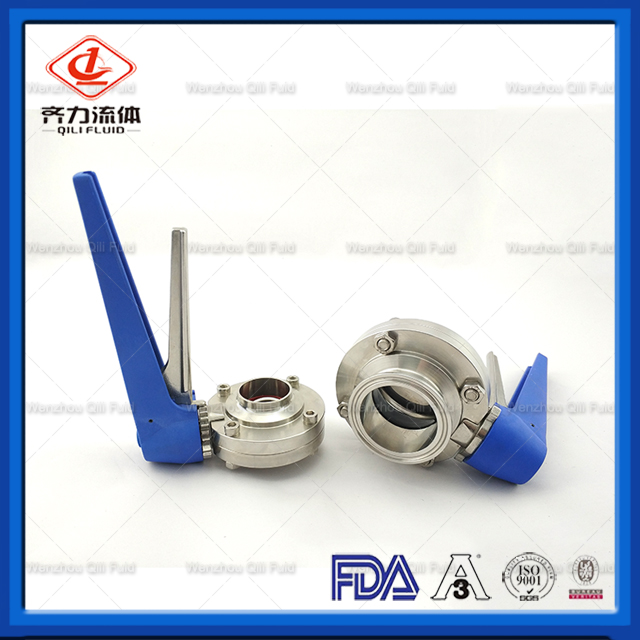 Sanitary Stainless Steel Butterfly Valve 82