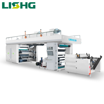 High Speed CI Woven Shopping Bag Flexographic Printing Machine
