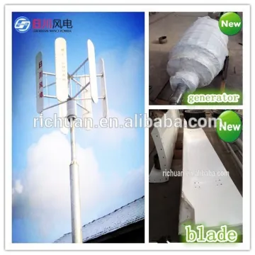 30kw low rpm permanent magnet alternator, vertical axis wind turbine price with wind turbine china