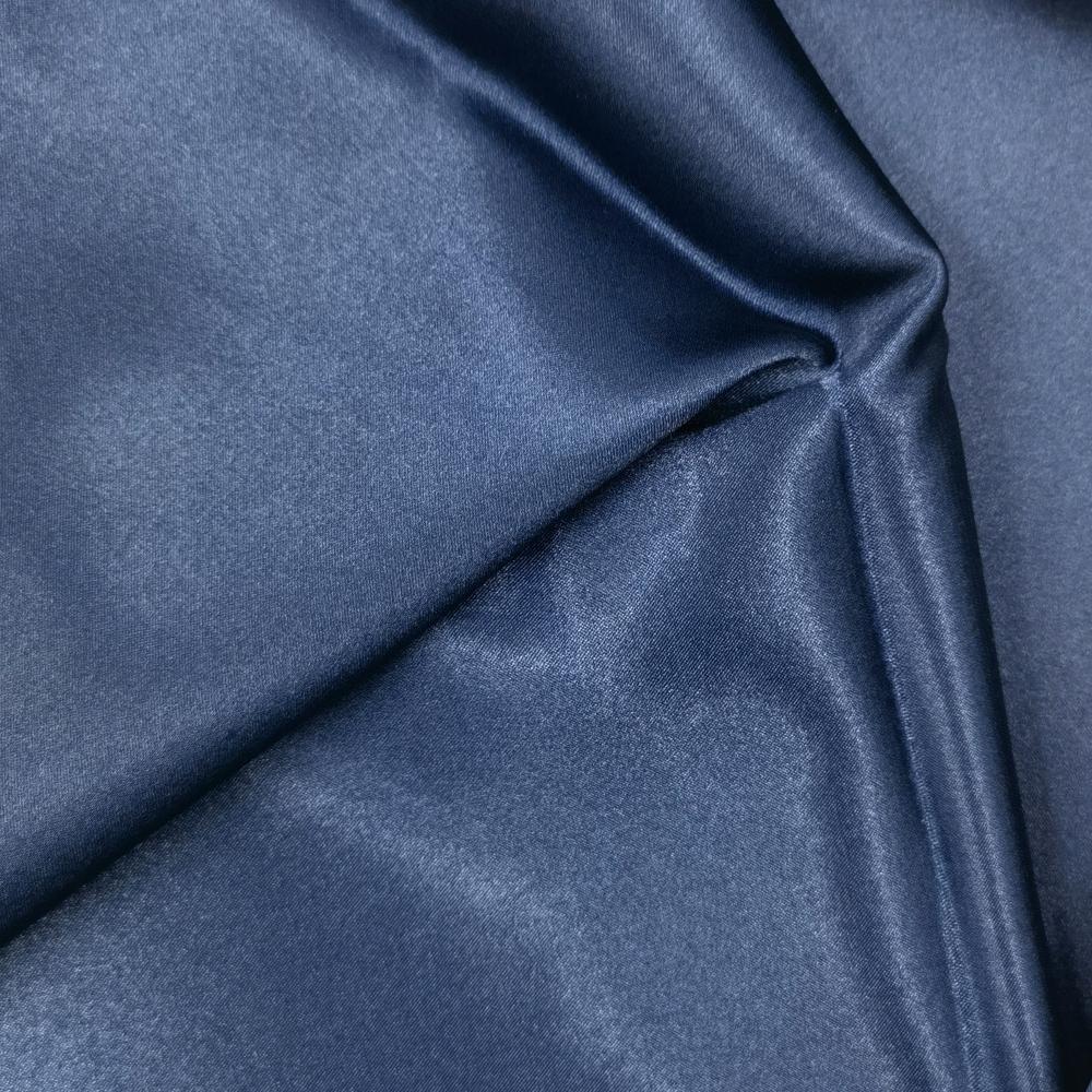 Plain Polyester Stretch Satin Cloth