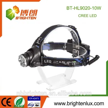 Alibaba Hot Wholesale Aluminum 2*18650 Rechargeable headlight Long range Powerful 800 lumens cree xml t6 led headlamp