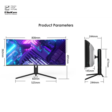 Office i5 Processor 34 inch LCD 21:9 Touch Screen All in One PC