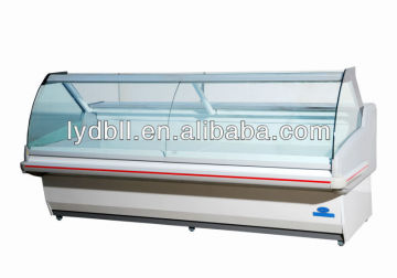 Curved Glass deli food showcase
