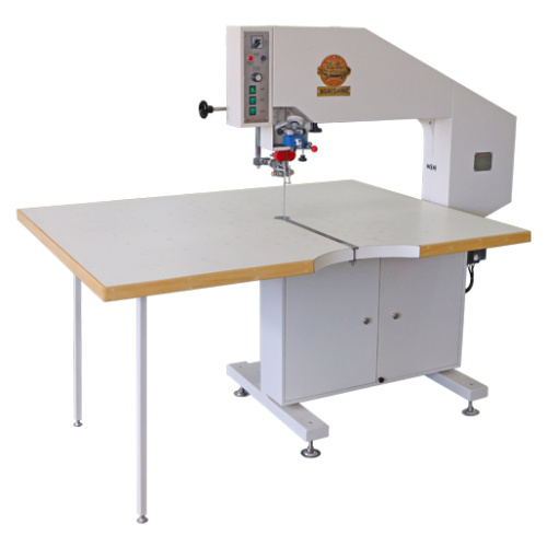 Cutting Press Band Knife Cutting Machine with Air Float Table Factory