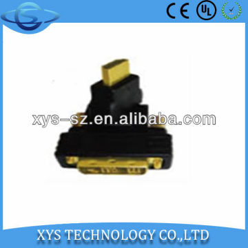 hotselling DVI to HDMI adapter ,rotating 270