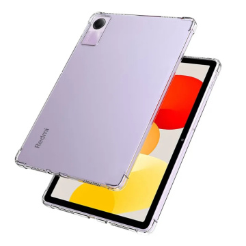 Case transparente transparente avec des airbags pour Xiaomi Redmi Pad SE 11.0