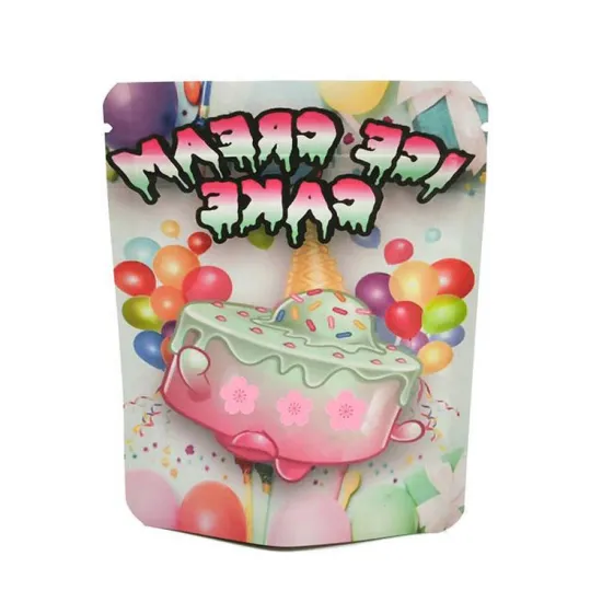 Custom Printed 3.5g Stand Up Pouch Bag