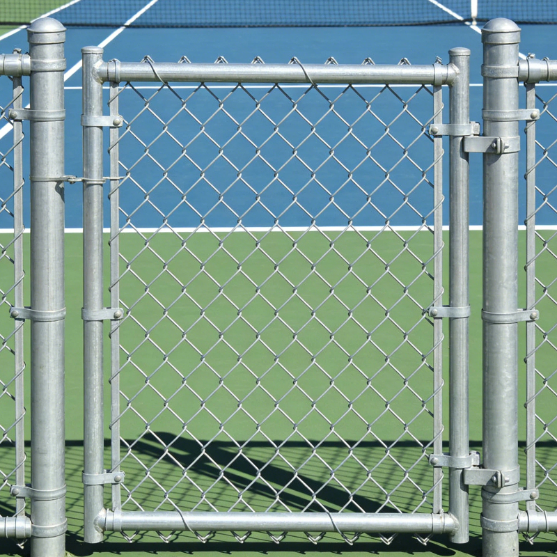 ANJIA Group heavy duty 11 gauge chain link fence roll 2 inch diamond mesh galvanized steel for outdoor perimeter protection sports field