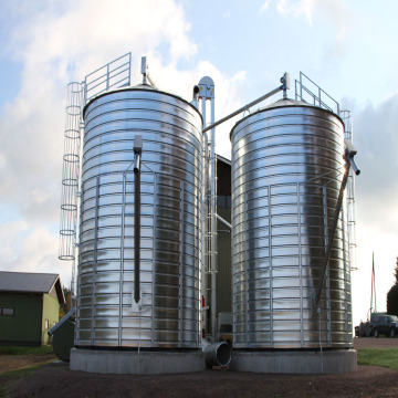 Fly ash special steel plate silo