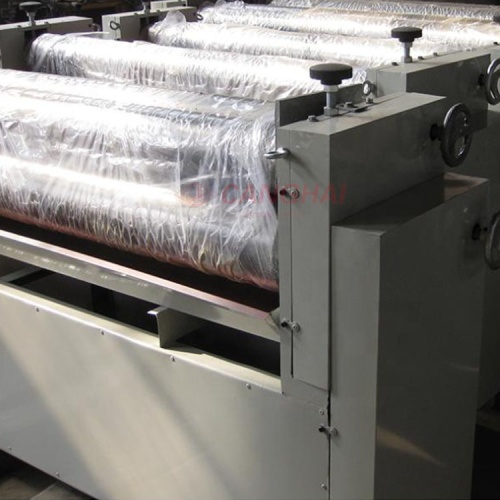 Manual paper carton pasting glue machine