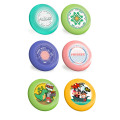 Pet toy rubber frisbee