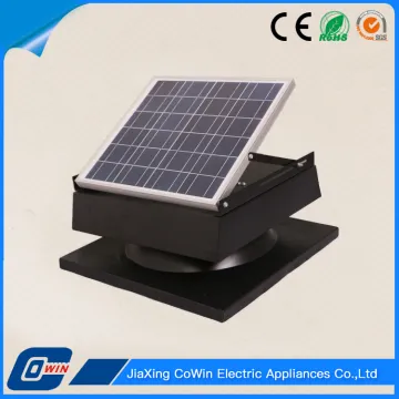 New Products SE Long Life Solar Battery Attic Fan