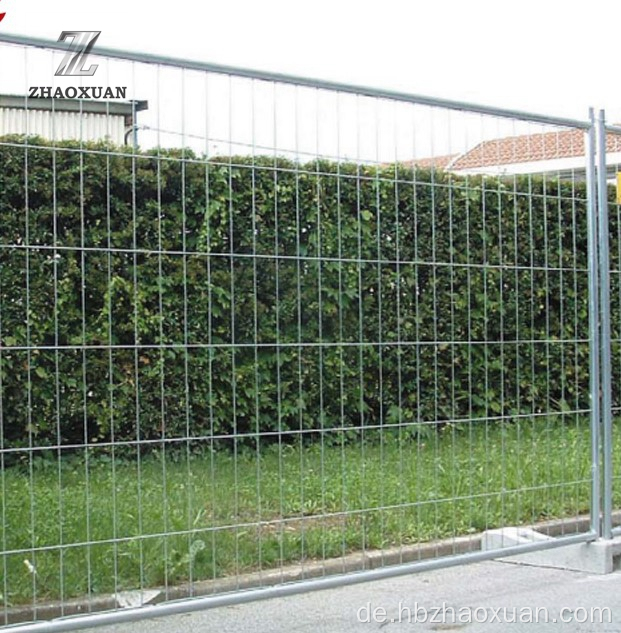 Temporärer Zaun Bauzaun vorübergehender Poolzaun
