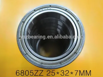 6805 Z ZZ thin section Deep Groove ball bearings