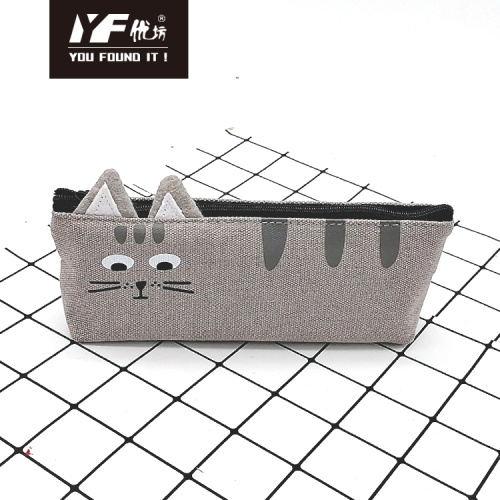 Pencil Box Kaise Banaye Cute cat style canvas pencil case Factory