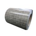 Brick finish prepainted galvanized steel coil