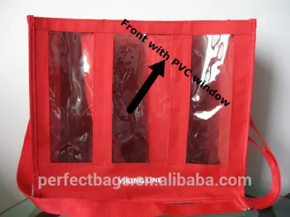 600 D oxford Tote Wine bag Portable carrier