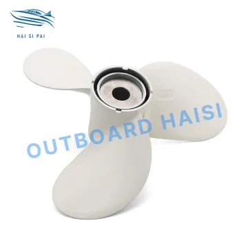 Yamaha 40HP Aluminum Marine Propeller Outboard Parts - 676-45945-62-EL, 11 1/2x11