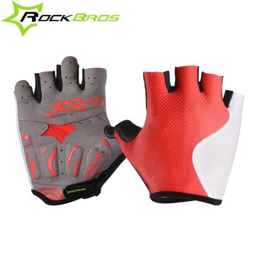 ROCKBROS Cycling Bike Bicycle Gloves Sports Wear Lycra Men&Women's Half Finger Gloves