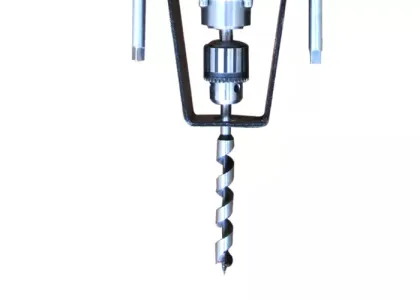 Compact Wooden Sleeper Drilling Solution: Portable Wooden Sleeper Drilling Machine