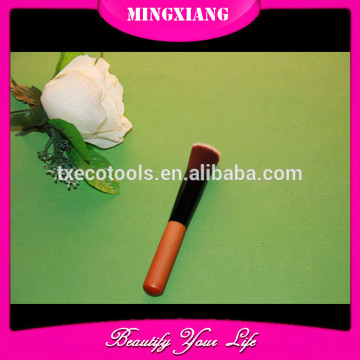 high quality Flat shape synthetic hair makeup brushes
