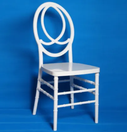 Silver Acrylic Stackable Wedding Phoenix Chairs - Event Hire from Foshan Factory