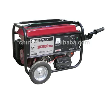 backup generator 5000w 13hp engine electric start home power generator