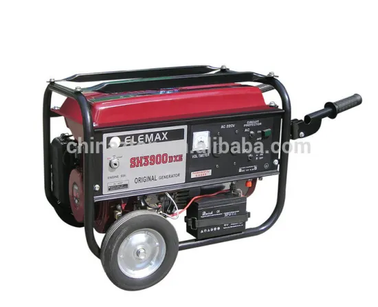 backup generator 5000w 13hp engine electric start home power generator