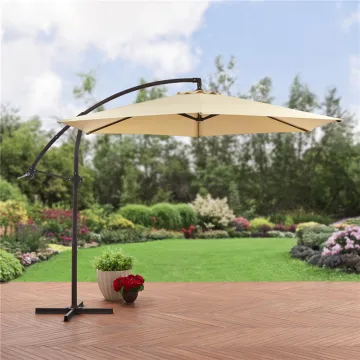 Outdoor furniture umbrella folding balcony sunshade parasol leisure garden courtyard beach sentry large Roman umbrella