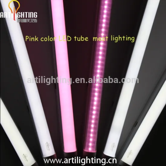 Color temperature 3000-6500K 5000k or pink blue green led t8 tube lights 2ft 3ft 4ft 5ft 6ft 8ft
