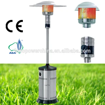 High Efficiency Floor Standing Outdoor Gas Patio Heaters, gas patio heater stainless steel