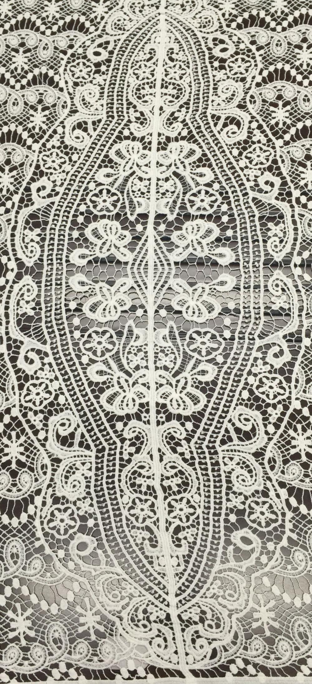 Large space Design chemical cotton embroider Fabric