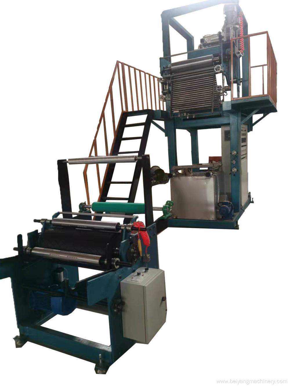 PLA heat shrinkable film blowing machine