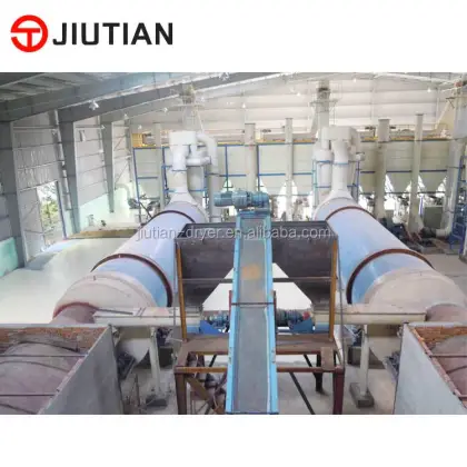 CE Certified Small Agricultural Waste Biomass Rotary Drum Dryer