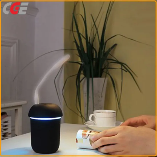 Three in One USB Can Shape Air Humidifier & Fan & Night Light