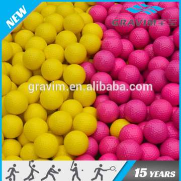 2pcs practice golf ball soft surface