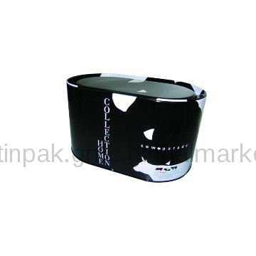Large tin biscuits container